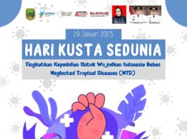 RSUD Empat Lawang Turut Peduli Wujudkan NTD Di Hari Kusta Sedunia kustaNTDEmpatLawangRS