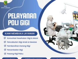 Pelayanan Poli Gigi RSUD Kabupaten Empat Lawang Pelayanan poli gigi